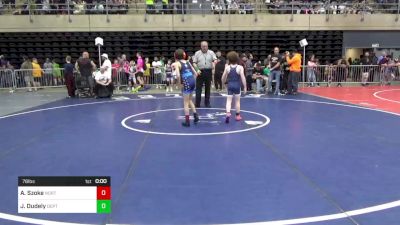 78 lbs Consi Of 8 #1 - Ashton Szoke, Northampton vs Jackson Dudely, Deptford