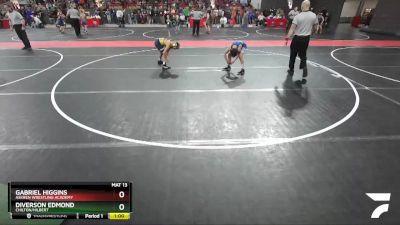 87 lbs Quarterfinal - Diverson Edmond, Chilton/Hilbert vs Gabriel Higgins, Askren Wrestling Academy