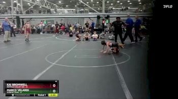 44 lbs Round 2 (4 Team) - Kai Bromwell, Buffalo Valley WC vs Marco Velardi, Xtreme Team