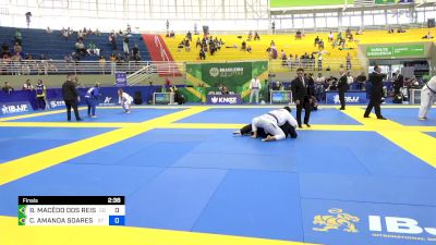 BRUNA MACÊDO DOS REIS MADEIRA vs CAROLINE AMANDA SOARES RÊGO 2024 Brasileiro Jiu-Jitsu IBJJF