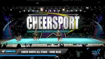 Cheer South All Stars - Code Blue [2021 L4 Senior Coed - D2 - Small Day 2] 2021 CHEERSPORT National Cheerleading Championship