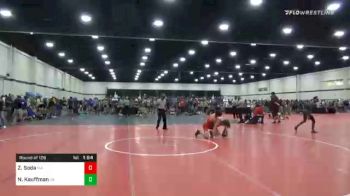 120 lbs Prelims - Zack Soda, MA vs Nicholas Kauffman, VA