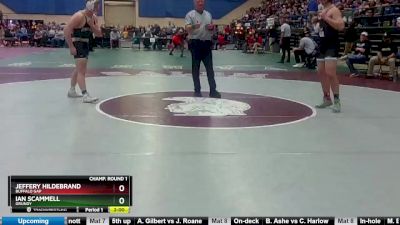 1 - 175 lbs Quarterfinal - Ian Scammell, Grundy vs Jeffery Hildebrand, Buffalo Gap