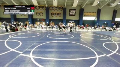 149 lbs Cons. Round 1 - Victor Dixon, Marymount vs Adon Overstreet, Randolph College