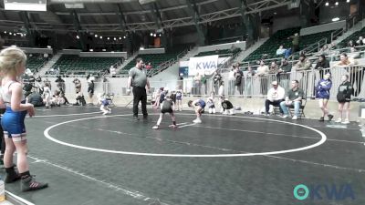 43 lbs Rr Rnd 2 - Blakely Ponce, Team Tulsa Girls vs JJ Stolarzyk, NW Girls