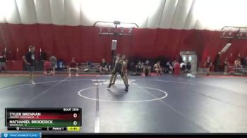 142-142 B Round 2 - Nathaniel Broderick, Waterloo vs Tyler Brennan, Ankeny Centennial