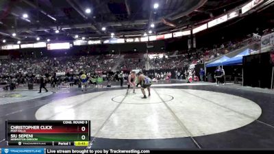 285 lbs Cons. Round 5 - Christopher Click, Post Falls vs Siu Sepeni, Hermiston Oregon