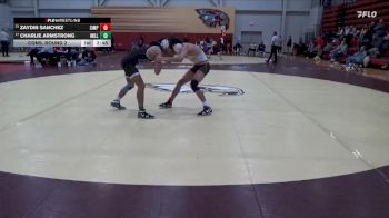 133 lbs Cons. Round 2 - Zaydin Sanchez, Simpson vs Charlie Armstrong, Millikin