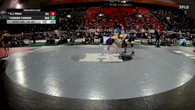 3A 190 lbs Cons. Round 2 - Parker Farmer, Grangeville vs A.J. Peak, Kellogg