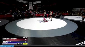 144 lbs Placement (12 Team) - Gurneet Sanghera, SJWA vs Hana Duus, SCVWA