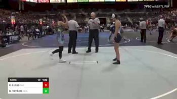 109 lbs Round Of 32 - Kayla Lucas, Takedown Express WC vs Gwen Tomkins, Menlo