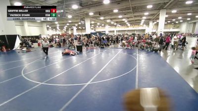 120 lbs Cons. Quarters - Patrick Stark, Utah vs Griffin Miller, Oregon