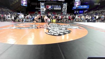 215 lbs Cons 64 #1 - Jackson Pate, WV vs Tyson Martin, WI