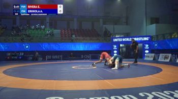 65 kg Qualif. - Eligh Rivera, Puerto Rico vs Akseli Erkkola, Finland