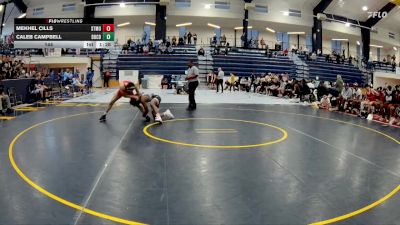 144 lbs Quarters & 1st Wb (16 Team) - Caleb Campbell, Dougherty vs MeKhel Cills, Stone Mountain