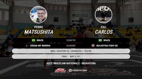 Pedro Matsushita vs Esli Carlos 2025 ADCC Brazilian Nationals