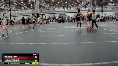 190 lbs Semis (4 Team) - Mason Marolo, Mat Assassins Black vs Ibrahim Zaky, Impact Silver