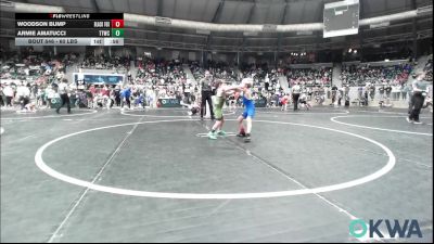 60 lbs Consi Of 16 #2 - Woodson Bump, Black Fox Wrestling Club vs Armie Amatucci, Team Tulsa Wrestling Club
