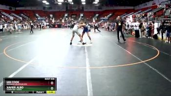 130 lbs Cons. Round 5 - Xavier Albo, Tampa Bay Tigers vs Ian Cook, Michigan Grappler RTC