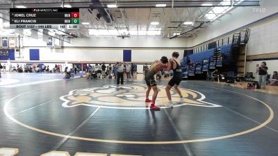 144 lbs Quarterfinal - Jonel Cruz, Iron Faith vs Eli Francis, Iron Faith Wrestling
