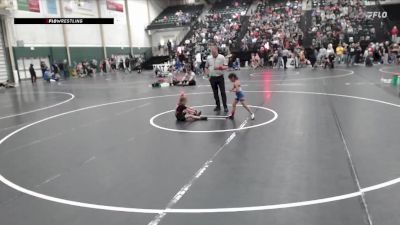 38-44 lbs Cons. Semi - Sophia Escobar, Hawks Wrestling Club (Lincoln) vs Clara Coufal, Broken Bow Wrestling Club