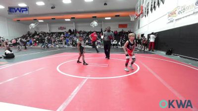 60 lbs Rr Rnd 5 - AJ Carwile, Pin-King All Stars vs Eli Zarnke, Hilldale Youth Wrestling Club