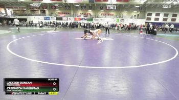 141 lbs Champ. Round 1 - Creighton Baughman, Concordia (Neb.) vs Jackson Duncan, Midland (Neb.)