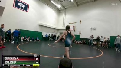 120 lbs Zayden Stahl, Lovell High School vs Case Baker, Buffalo High