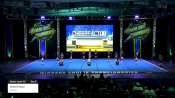 CheerFactor - XQuisite [2025 Senior Level 4.2 Day 2] 2025 Winners Choice Live at Mohegan Sun