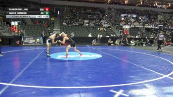 133 lbs Cons. Round 3 - Tanner Halling, Frostburg St. vs Jakob Romero, Adams St.
