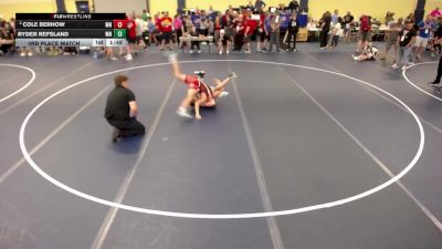 126 lbs 3rd Place Match - Cole Berhow, MN vs Ryder Refsland, MN