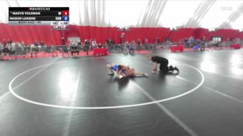 96 lbs 5th Place Match - Masyn Volkman, Wrestling Factory vs Mason LaVigne, Victory School Of Wrestling