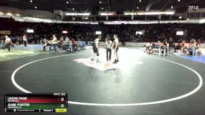 215 lbs Champ. Round 2 - Gabe Porter, Woodinville vs Jason Page, Roosevelt