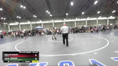 145-150 lbs Round 1 - Dean Perkins, Sublime Wrestling Academy vs Declan Bailey, Suples