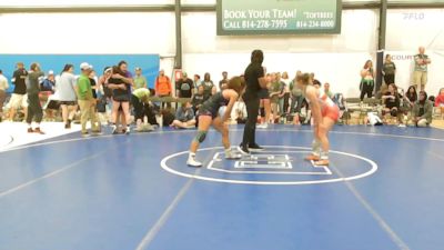 56 kg 3rd Place - Cameron Leng, MPOWER Girls Wrestling Club - W vs Elaina Mercadante, Virginia Team Predator - W