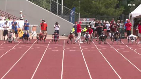 High School Boys' 100m Wheelchair, Prelims 1