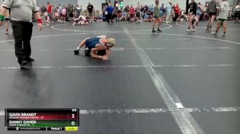 105 lbs Round 3 (6 Team) - Danny Gamer, Terps Xtreme MS vs Gavin Brandt, Steller Trained Mantis