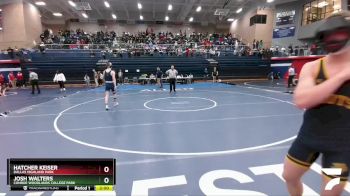 150 lbs Quarterfinal - Josh Walters, Conroe Woodlands College Park vs Hatcher Keiser, Dallas Highland Park