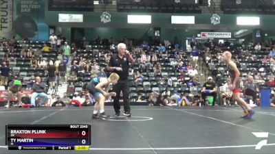 83 lbs Semifinal - Braxton Plunk, OK vs Ty Martin, IA