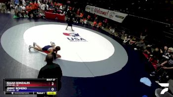 120 lbs Placement Matches (16 Team) - Isaiah Gonzales, KCWA-GR vs Jimmy Romero, OCWA-GR
