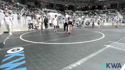 126 lbs Quarterfinal - Andrew Araskog, Lincoln Christian vs Michael Parker, Coweta Tiger Wrestling