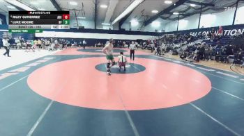 165 lbs Quarterfinal - Luke Moore, Delaware Valley vs Riley Gutierrez, Arcadia