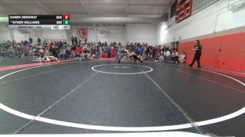 150 lbs Cons. Round 3 - Danek DeMorat, Hayden vs Ryker Williams, North Sevier