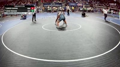 D 1 215 lbs Champ. Round 1 - John Trahan, Southside vs Lance Carter, Bonnabel