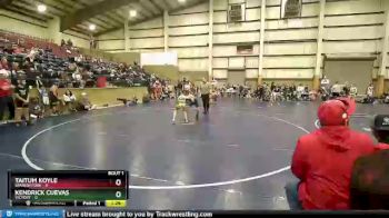 95 lbs Finals (2 Team) - Taitum Koyle, Spanish Fork vs Kendrick Cuevas, Victory