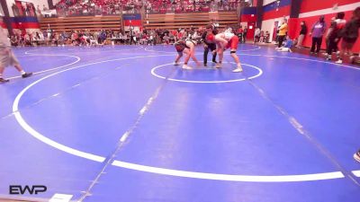 150 lbs Quarterfinal - Samuel Moore, Berryhill High School vs Gunner Murray, Claremore Zebras