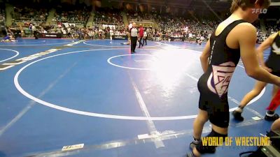 100 lbs Round Of 32 - Kenneth Heaney-Matias, Coweta Tiger Wrestling vs Noah Brown, FIGHTCLUB