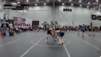 92 lbs Round 4 (6 Team) - Dominic Baldino, The Outsiders vs James Chiz, Broad Axe White