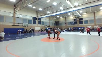 190lbs Cons. Round 2 - Jazlyn Torres, Kennewick (Girls) vs Sophia Barron, Hoquiam (Girls)