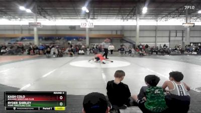 70 B Round 3 - Ryder Shirley, Hawk Wrestling Club vs Kash Colo, Bulldog Wrestling Club